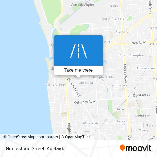 Girdlestone Street map