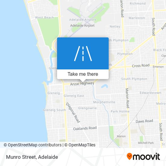 Munro Street map