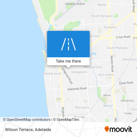 Wilson Terrace map