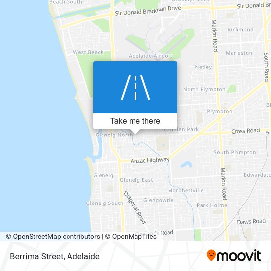 Berrima Street map