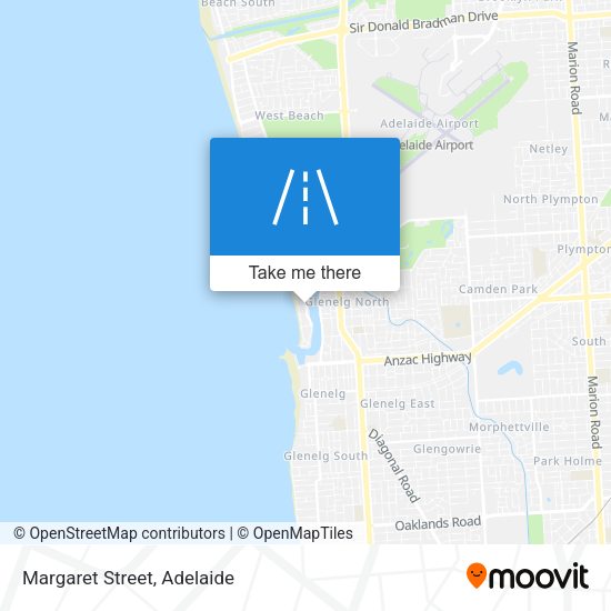 Margaret Street map