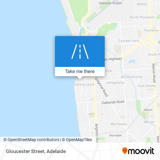 Gloucester Street map