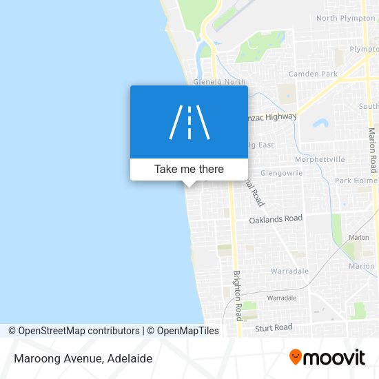 Maroong Avenue map