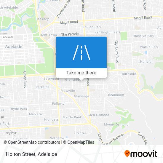 Holton Street map