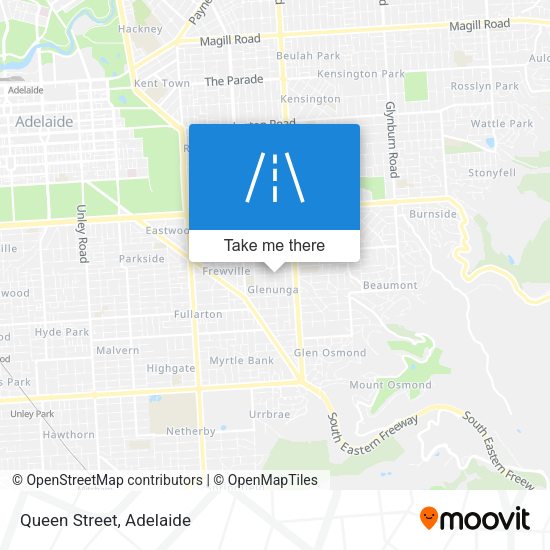 Queen Street map