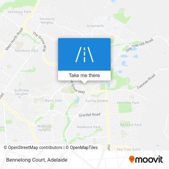 Bennelong Court map