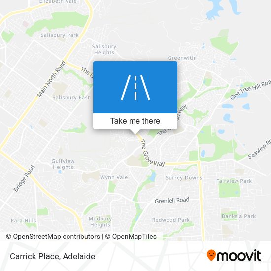 Carrick Place map