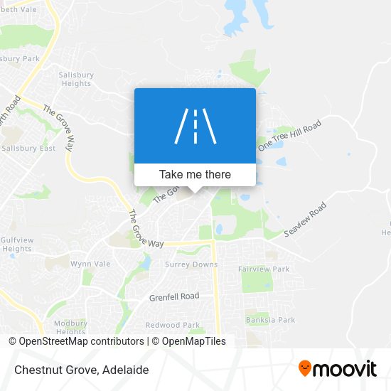 Chestnut Grove map