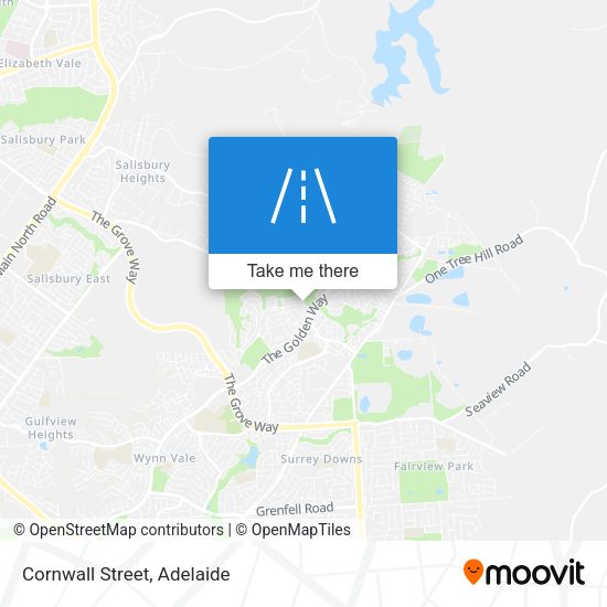Cornwall Street map