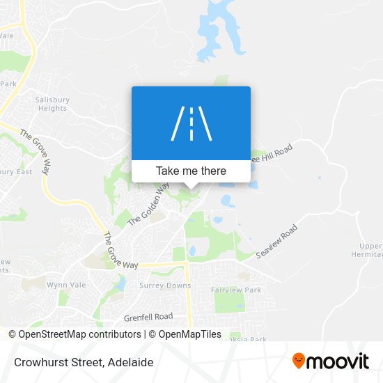 Crowhurst Street map