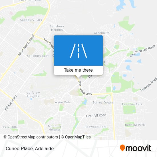 Cuneo Place map