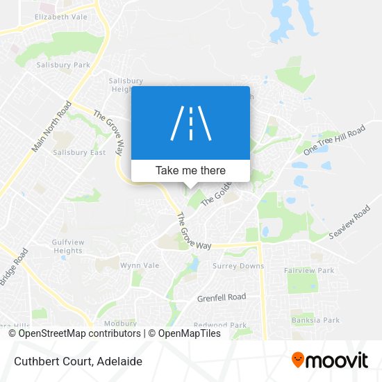 Cuthbert Court map