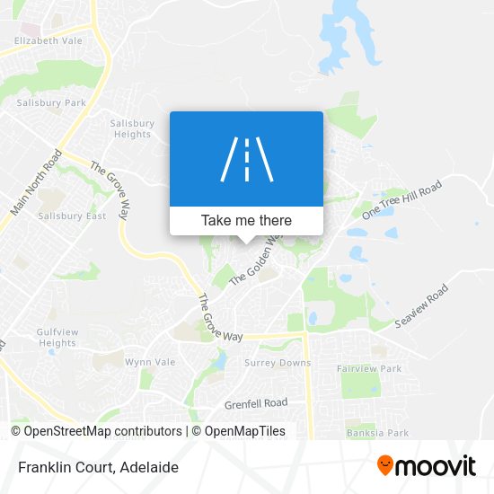 Franklin Court map