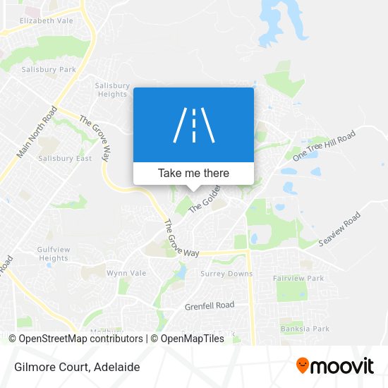 Gilmore Court map