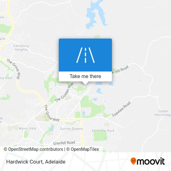 Hardwick Court map