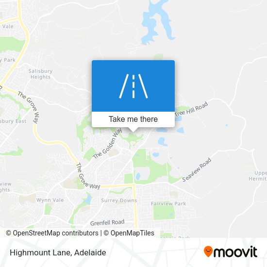 Highmount Lane map