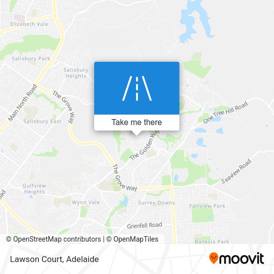 Lawson Court map