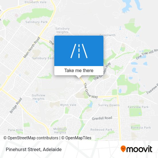 Pinehurst Street map