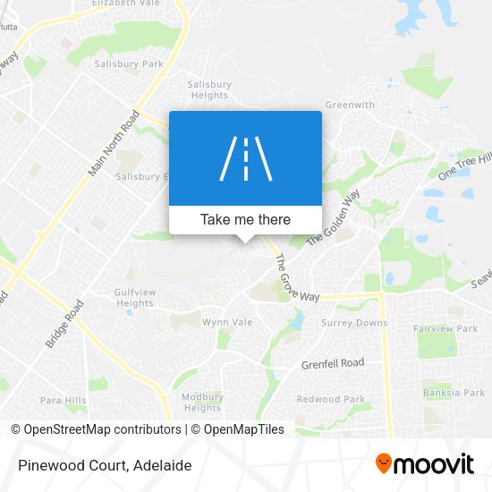 Pinewood Court map
