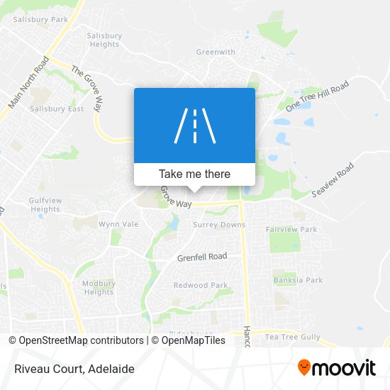 Riveau Court map