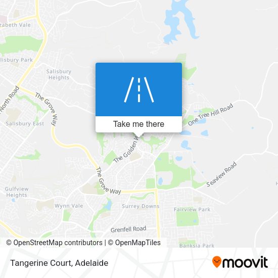 Tangerine Court map