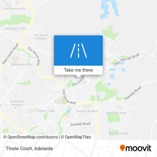 Thiele Court map