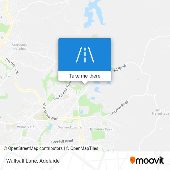 Wallsall Lane map