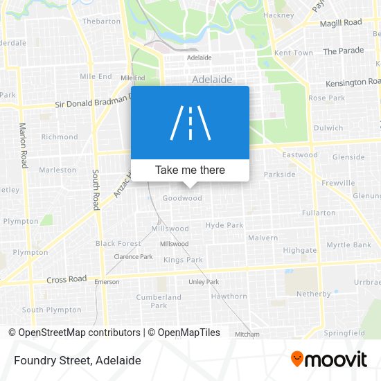 Foundry Street map