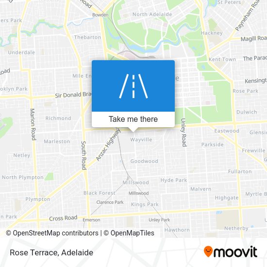 Rose Terrace map