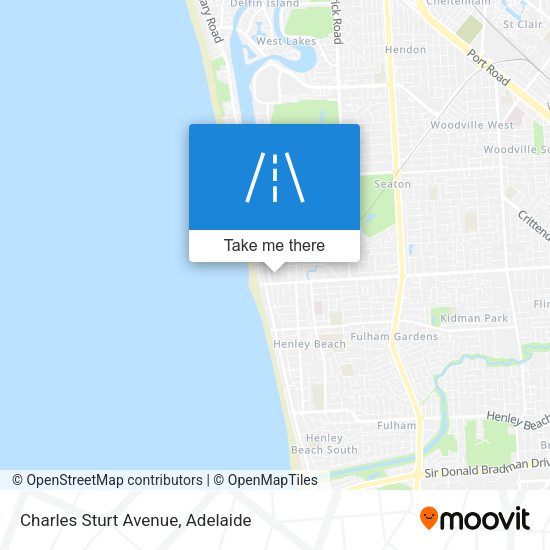 Charles Sturt Avenue map
