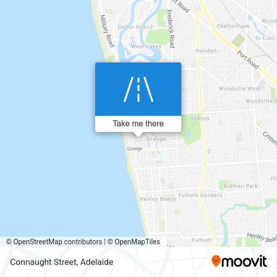 Connaught Street map