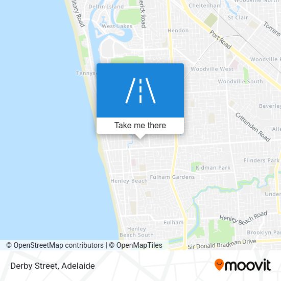 Derby Street map
