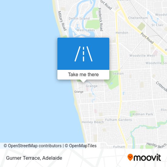 Gurner Terrace map