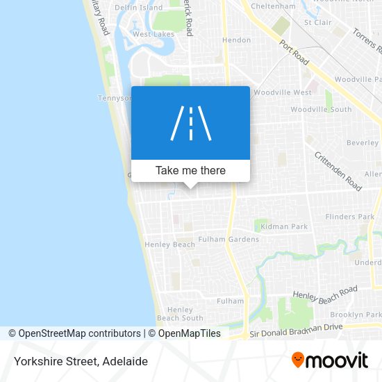 Yorkshire Street map