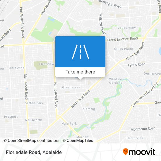 Floriedale Road map