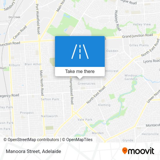 Manoora Street map