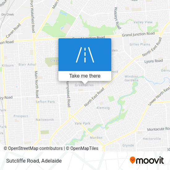Sutcliffe Road map