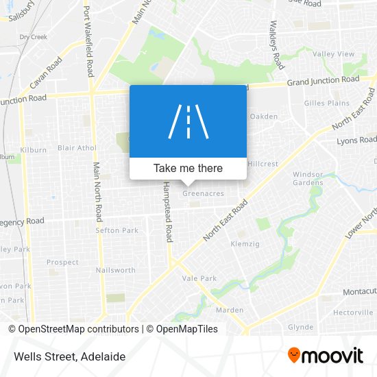 Wells Street map