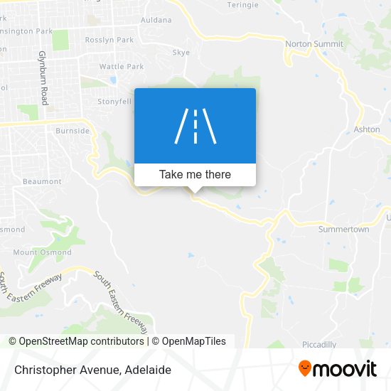 Christopher Avenue map