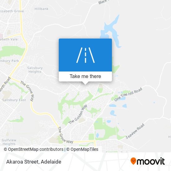 Akaroa Street map