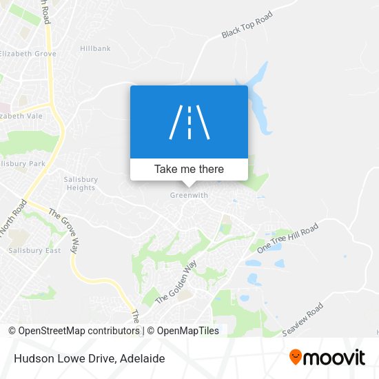 Hudson Lowe Drive map