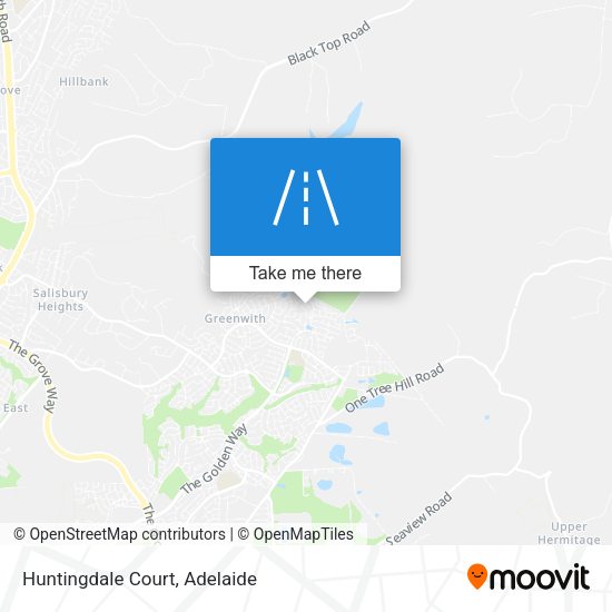 Huntingdale Court map