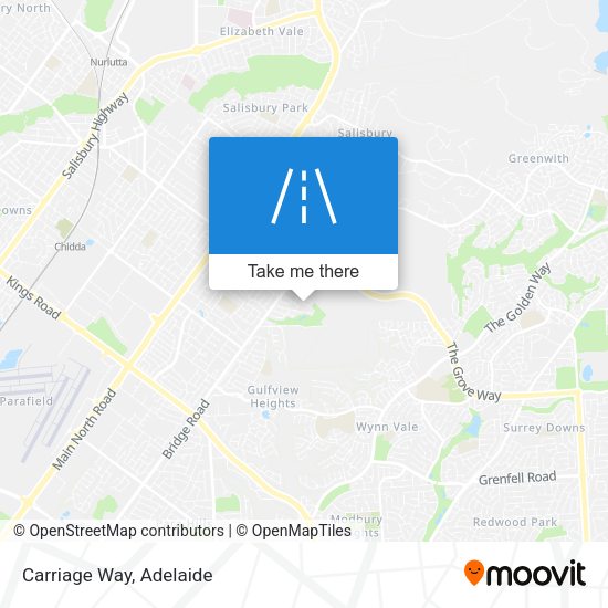 Carriage Way map