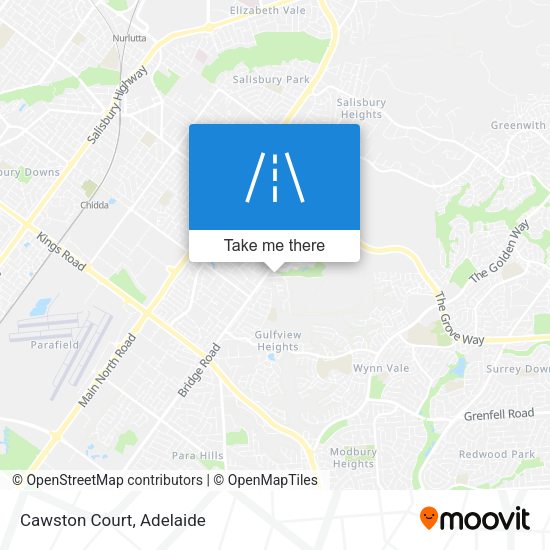 Cawston Court map