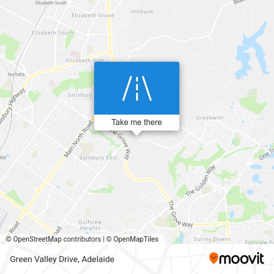 Green Valley Drive map