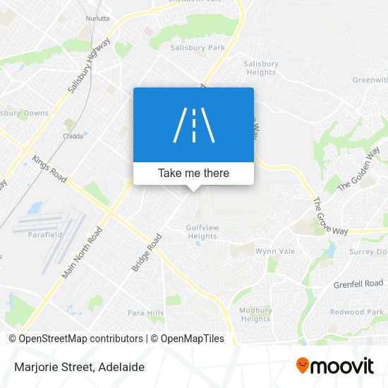 Marjorie Street map
