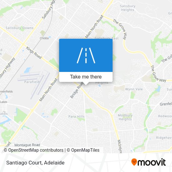 Santiago Court map