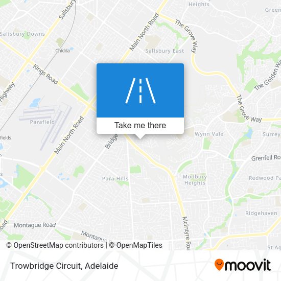 Trowbridge Circuit map