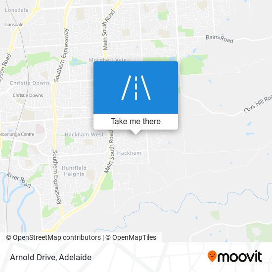 Arnold Drive map
