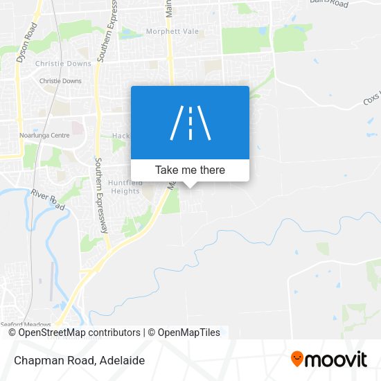 Chapman Road map